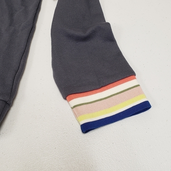 Time and Tru Love To All Rainbow Sweatshirt Womens Size Large - Picture 5 of 7